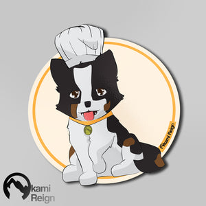 Circular Doggo Sticker