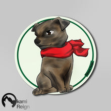 Load image into Gallery viewer, Circular Doggo Sticker
